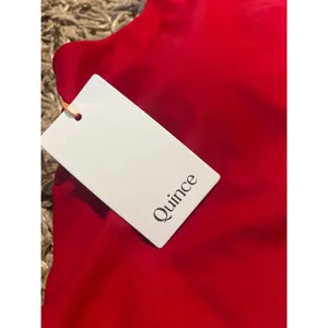 QUINCE One Shoulder Italian One Piece SUSTAINABLE Cherry Red NWT Swimsuit XS thumbnail 4
