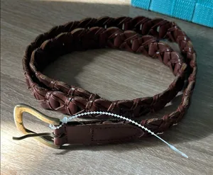 Braided Leather Belt thumbnail 1