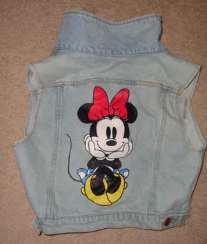 Size M  Denim Vest thumbnail 5