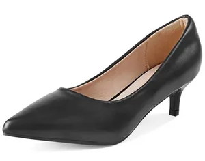 Heel The World‎ Women's 9.5 M Pumps with Kitten Heels Comfort Pointed Toe Dress thumbnail 1