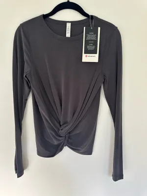 Lululemon Crescent Long Sleeve *Cupro Rib Intergalactic 6 thumbnail 1