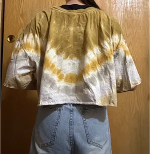 Target Tie-Dye Cropped Tee Shirt thumbnail 3