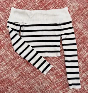 Edikted Striped Sweater thumbnail 1