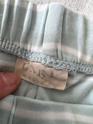 Lake Pajamas Pima Cotton Mint Stripe Pants, Medium thumbnail 5