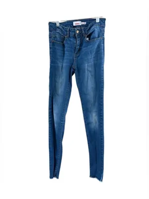 BONGO Dark Blue High-Rise Skinny Jeans thumbnail 2