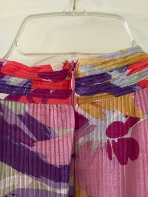 Colorful Floral Maxi Dress Pink Size 8 thumbnail 4