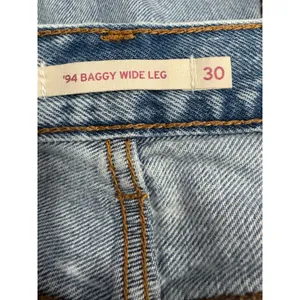 Levi’s 94 Baggy Wide Leg Jeans Light Wash 90s Y2K Skater Model Off Duty Denim thumbnail 6