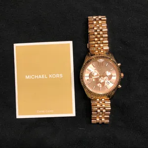 Rose gold Michael Kors watch thumbnail 2