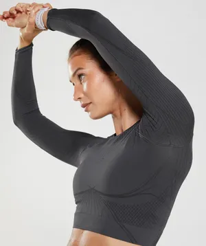 Gymshark Apex Seamless Crop Top thumbnail 2