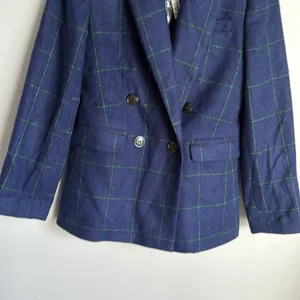 NEW MADEWELL The Rosedale Blazer in Plaid 0 thumbnail 6