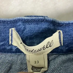 Madewell Womens Size 23 Jeans‎ Medium Wash High Rise Straight Leg Cotton Factory thumbnail 2