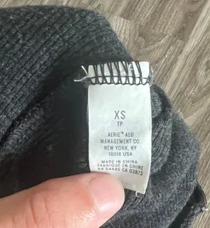 Aerie Ribbed High Rise Waisted Flare Pants thumbnail 3