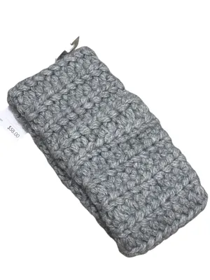 MICHAEL KORS Chunky Knit Headband OS Gray $58 Retail NWT thumbnail 5