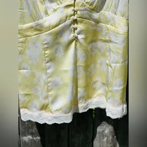 Free People Night Special Cami - Lemon Custard Combo NWT thumbnail 7