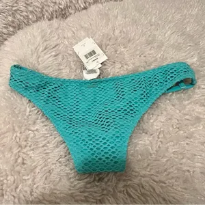 Volcom Mint Green Love & Haight Retro Bikini Swim Bottom XSMALL NWT thumbnail 4