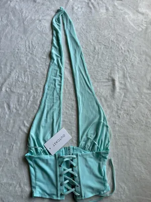 Outcast Clothing Charlee Top Ice Blue thumbnail 6