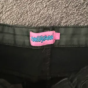 Edikted Leather Flare Pants thumbnail 3