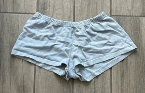 Brandy Melville Light Gray Sleep Shorts thumbnail 1