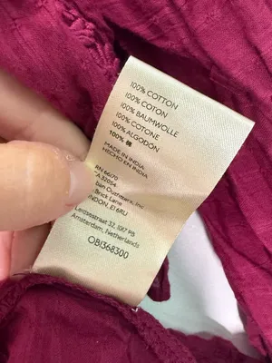 Free People Mikaela Tunic Magenta Belted Button Up Blouse Size Small thumbnail 3