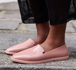 Melissa Prana loafers in dusty pink neutral color size 6 thumbnail 1