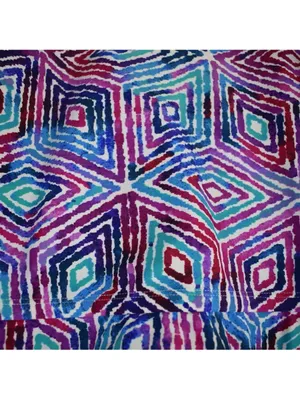 Leilani Geometric Colorful Print Strappy Tankini Top Size 12 thumbnail 5