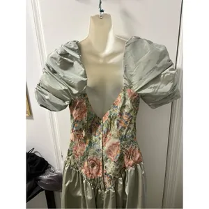 80s tapestry princess dress Pink thumbnail 9