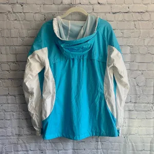 Columbia Blue and White Lightweight, Windbreaker, Jacket Womans‎ Size Large thumbnail 3
