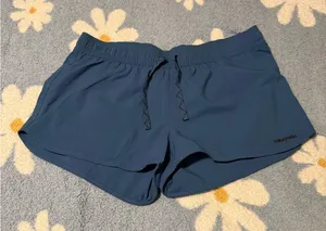 Patagonia Women's Athletic Blue Shorts thumbnail 1