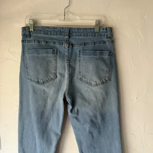OAT New York Jeans Womens Size 10/30 Light Wash Denim Cropped‎ Raw Hem thumbnail 7