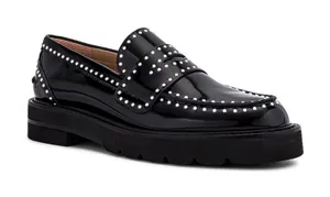 Stuart Weitzman Loafer with Pearl Detail thumbnail 1