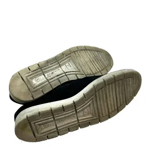 Aquatalia Slip On Sneakers Loafer‎ Lug Sole Leather Suede Black Size US 9 thumbnail 8