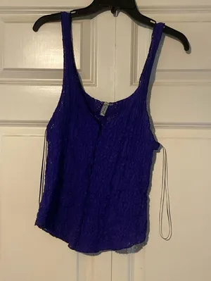 Free People Lacy/Mesh Tank thumbnail 1