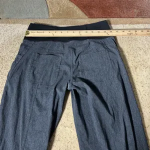 Prana Gorpcore‎ W4118TL17 Gray Heathered Hiking Granola Girl Pants Tall Inseam S thumbnail 5