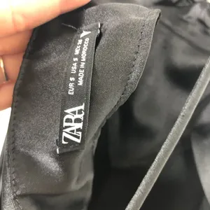 Zara Black Satin Cut Out Slip Maxi Dress Small Tie Back Cocktail Formal Wedding thumbnail 6