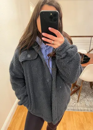 Fleece Shacket thumbnail 1