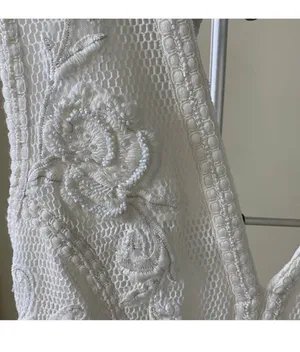 Anthropologie White  Dress thumbnail 6