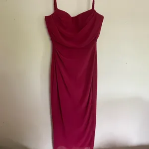 Jamille Berry Draped Corset Midi Dress thumbnail 2