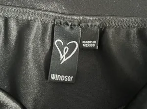 Windsor Wrapped In Stylish Satin Mini Dress thumbnail 5