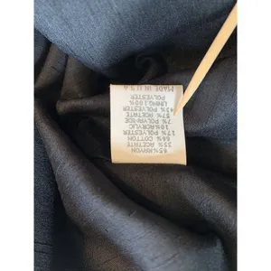 K D Spring‎ Art to Wear Jacket Womens Large Embellished Mixed Media Pockets Vtg thumbnail 9
