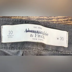 Abercrombie & Fitch | women’s faux suede skinny pants. Size: 10 thumbnail 7