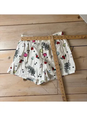 Colsie NWT Women's Christmas Pajama Boxer Sleep Shorts Size S thumbnail 7