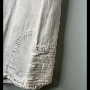 Free People Denim Long Sleeve Light‎ Wash Top S/P thumbnail 9