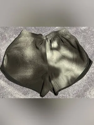 #21 NWOT Nike Women's Black And Gray Athletic Dri-FIT Shorts Size L thumbnail 3