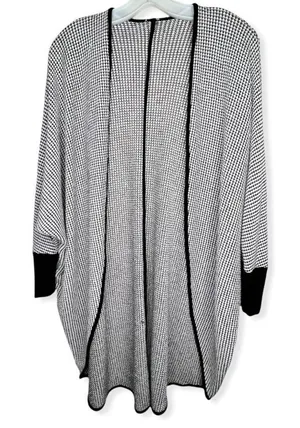 Designer Cardigan‎ Sweater Black Size L thumbnail 1