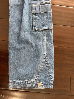 Denim Forum Aritzia The '90s Millie Hi-Rise Cargo Jean Size 25 thumbnail 10