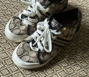 Coach Women’s Folly Logo Oxford Sneakers Size 7 thumbnail 1