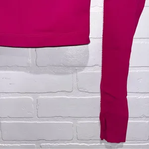 Fabletics Corey SculptKnit® Long-Sleeve Top in Very Berry Size Small thumbnail 7