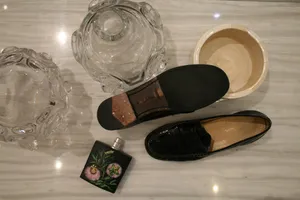Cole Haan Patent Black Leather Penny Loafers thumbnail 9