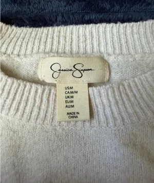 Jessica Simpson Cropped Sweater thumbnail 2