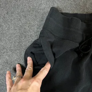 Nike Women Fleece Joggers Black Sweatpants Small Embroidered Swoosh Logo Pockets thumbnail 10